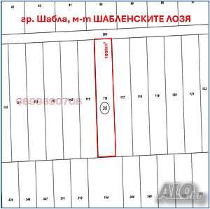 Продава земеделска земя - лозе