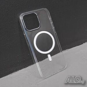 Калъф Clear Case MagSafe (Mid) iPhone 11 до iPhone 16 Pro Max