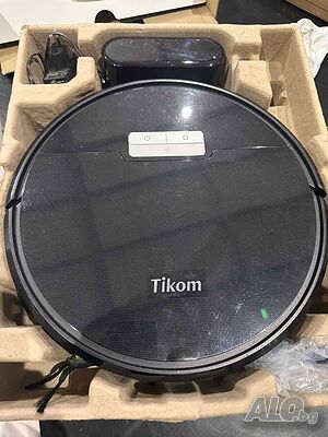 Робот прахосмукачка Tikom G8000 Pro с моп и WiFi управление