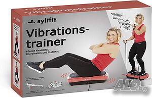 Вибрационна платформа за тренировки Syltfit Beatrice Egli Collection с 99 нива и 10 програми