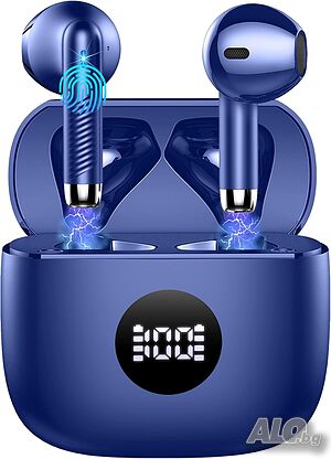 Безжични Bluetooth Слушалки J53 - ENC Шумопотискане, Hi-Fi Стерео, До 40 Часа,IP7 Водоустойчивост