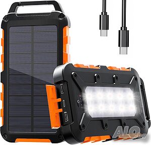 EPOWER-R153A Соларна външна батерия 26800 mAh с PD 22.5W и LED фенер