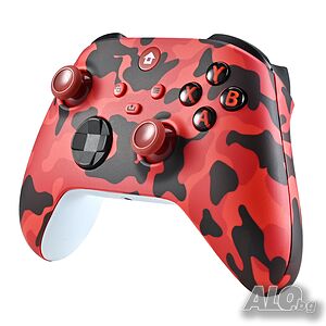 Безжичен гейминг контролер за Xbox One и PC, 2.4 GHz, вибрация, Hall Effect