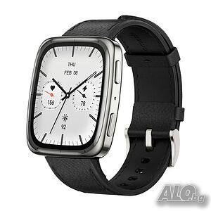 Смарт часовник Amazfit Active 2 Square NFC 43 мм - черен