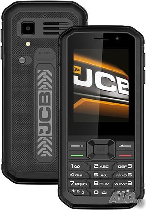 Удароустойчив телефон JCB Tradesman 3 4G с WhatsApp, Wi-Fi, Dual SIM и IP68