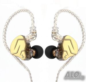 Linsoul KZ ZSN PRO X - Hi-Fi жични слушалки с хибридни драйвери 1BA + 1DD, сменяем кабел