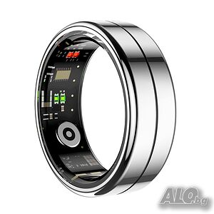 R04 Smart Ring - смарт пръстен с измерване на пулс, кислород, сън и физическа активност, размер 10