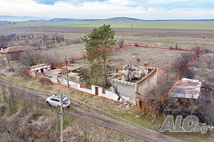 Парцел със строително петно 60 м2 + партиди за ТОК и ВОДА Болярино