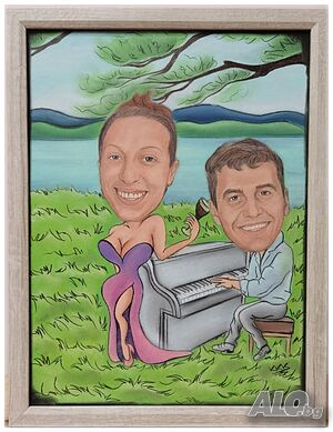 Ръчно рисувани карикатури и портрети