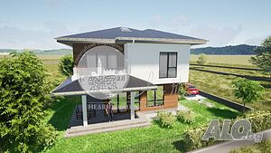 Двуетажна къща 232 кв.м РЗП 280 кв.м двор
