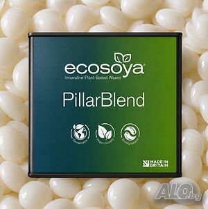 EcoSoya Pillar Blend-натурален соев восък за свободностоящи свещи