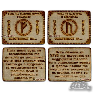 руна с изписване на Ваше име