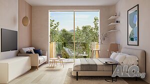 🏡 Студио в La Veranda, Китен - инвестиция до Южния плаж! 🌊 Ателие/Студио 42 кв.м Тухла 2024 г. 1 етаж Първи жилищен | Апартаменти | Китен