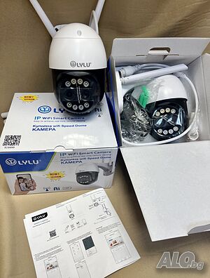 Куполна WIFI камера за видеонаблюдение