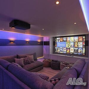Лента с RGB LED диоди и дистанционно управление 5 метра, подходяща за кухненско осветление