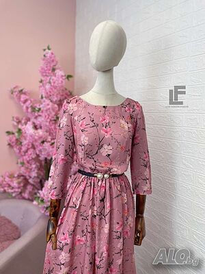 флорална рокля
