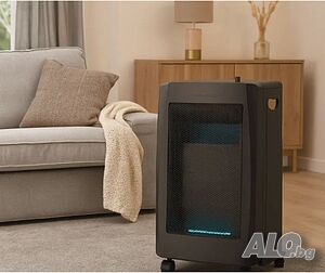 Газов отоплител Taurus Tropicano Compact Blue Flame, 3 нива на мощност, 4200W