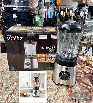 Мощен нутри блендер Oliver Voltz, 1200W с LED дисплей и 2 кани за смути (1000ml/800ml)