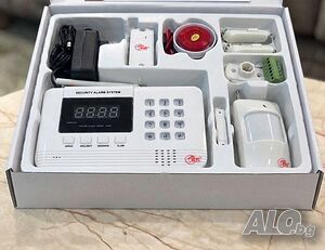 Алармена система с 99 безжични зони PSTN за мобилен и стационарен телефон