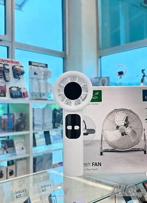 Ръчен турбо вентилатор с LED дисплей - Силен въздушен поток във всеки момент