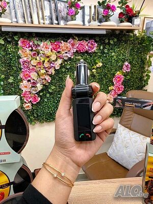 Блутут за кола (MP3player FM предавател зарядно USB и Bluetooth) HF4 FS-942