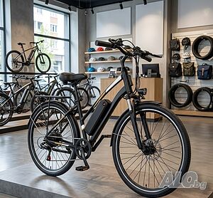 Електрически градски велосипед 28″ с 250W мотор, 36V 13Ah батерия и пробег до 90 км