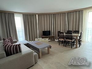 Несебър Първа Линия Тристаен с Басейн и Паркомясто Южен Плаж - Nessebar Beachfront Apartment