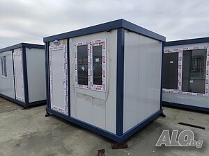 Офис контейнер /фургон/ кабина за офис/склад - 240/300 см