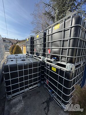 Ibc варел бидон цистерна за вода ЧИСТИ 1000 литра Пловдив