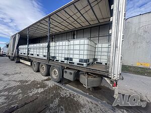 Ibc контейнер бидон 1000 литра 1 тон чист за хранителни продукти различни видове