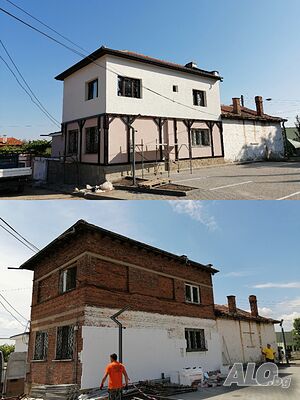 Топлоизолация, саниране, алпинисти и от скеле