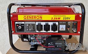 Монофазен Генератор за ток 3.5 KW и 6.5 KW - Генератори за ток 10 модела