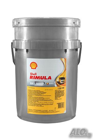 Двигателно масло Shell Rimula 15W40 R4 L - Дистрибутор