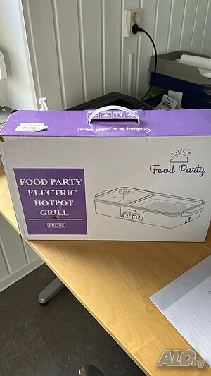 Електрическа тенджера и грил Food Party FPJ208 Hot Pot & BBQ Grill Категории