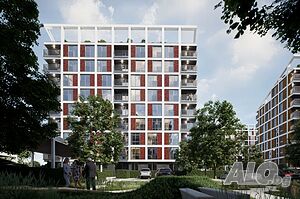 Двустаен апартамент с двор в комплекс Атлантис Ариа 3