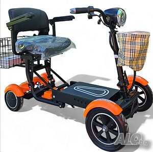 Електрическа сгъваема четириколка 750W MaxMotors