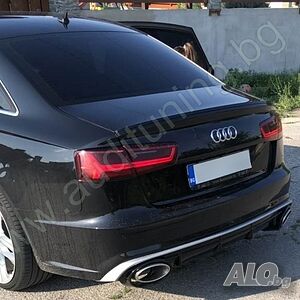 Заден дифузьор за Ауди Aud A6-Rs6 визия C7Ц7 facelift 2016 2017 2018