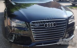Предна броня за Ауди Audi А8-W12 визия D4 Д4 2010 2011 2012 2013