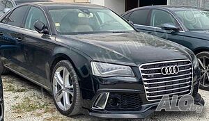 Преден лип спойлер за Ауди Audi А8 D4 Д4 preface lift