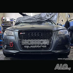 Решетка за RS3 визия за Ауди А3 8P FL 2009 2010 2011 2012