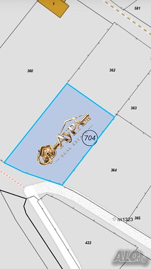 Парцел в регулация 602 кв.м. във в. з. Кенана - Само в АURA Real Estate