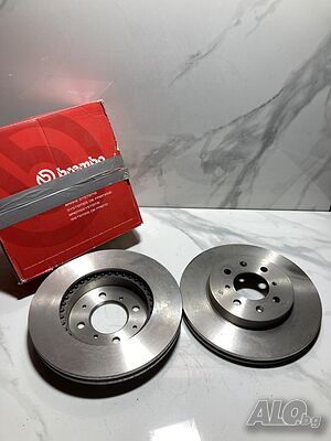Спирачни дискове BREMBO за Хонда Сивик / HONDA Civic VII 1.7 CTDi Спирачни системи | Резервни части, консумативи,  аксесоари | Сливен