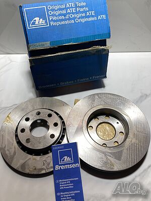Спирачни дискове ATE за Опел Астра, Корса, Вектра и Тигра / OPEL Astra F, Corsa, Vectra, Tigra
