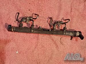 Горивна рейка(клапан регулатор + датчик налягане + тръби) за BMW E90 Е91 E83 (X3) E60 E87 - M47