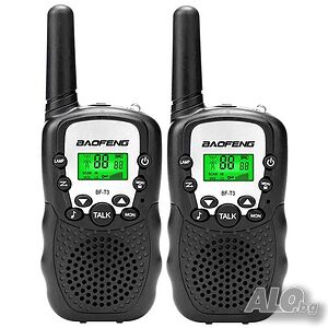 Детска радиостанция Baofeng BF-T3 Комплект от 2 броя До 3 км обхват Игра Деца Момче Момиче Едро