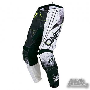 Детски мотокрос брич O’NEAL ELEMENT SHRED BLACK