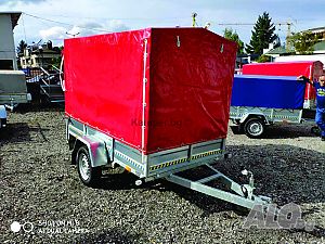 Ремарке 250 х 130 х 150(H) см, с ресьори и амортисьори