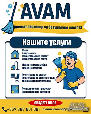 Професионални почистващи услуги