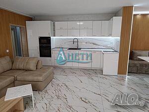 Нов двустаен 71м2 под наем ул. Българска морава, стилно обзаведен в нова сграда, гараж