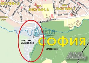 Парцел 659м2 в м-ст Смърдана, Западен парк, ПУП план за застрояване, сонда за вода